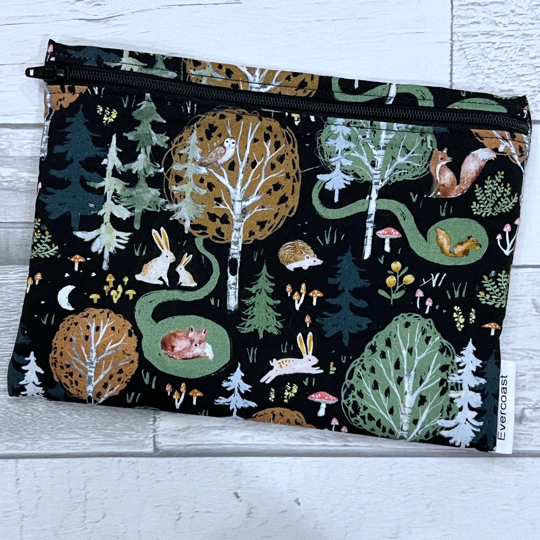 Dark Woodland XL Bag/Makeup Bag