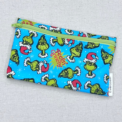 Feeling Grinchy Reusable Snack Bag