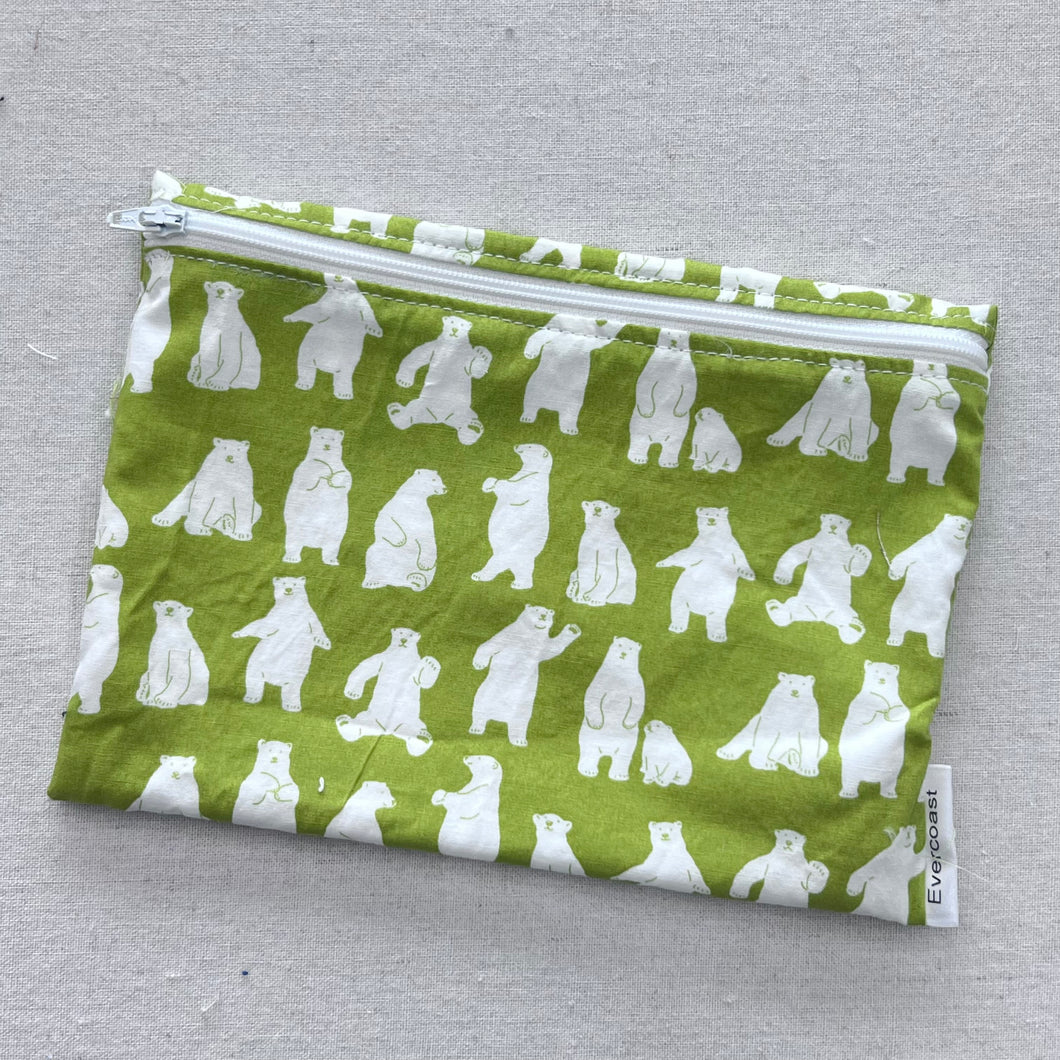 Bears on Lime XL Bag/Multipurpose Bag