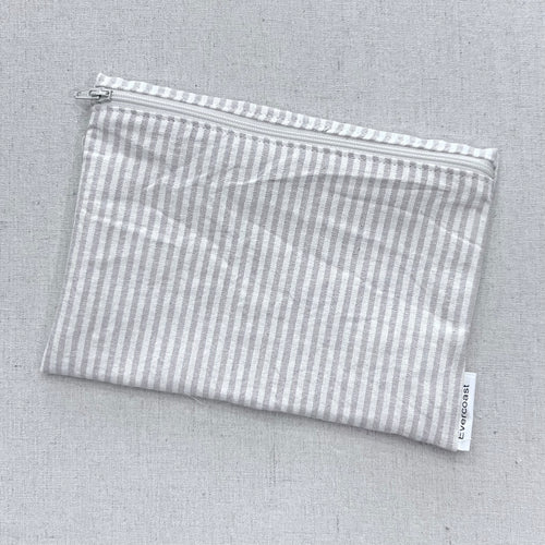 Striped Cream Linen XL Bag/Multipurpose Bag