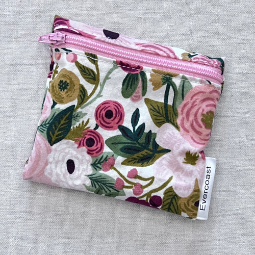 Garden Party on Rose Reusable Mini Snack Bag