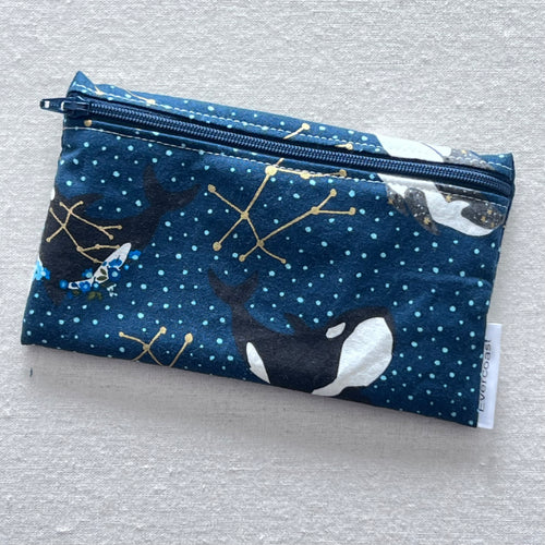 Cosmic Whale Reusable Snack Bag