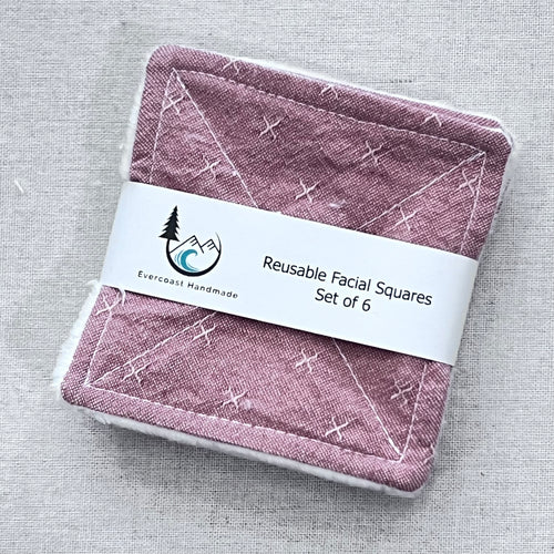 Sprout Wild Rose Reusable Facial Squares