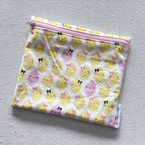 Sweet Lemon Reusable Sandwich Bag