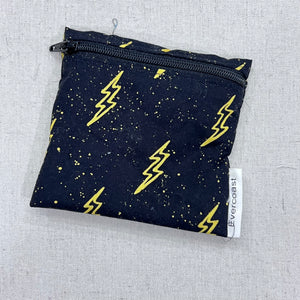 Lightning Bolts Reusable Mini Snack Bag