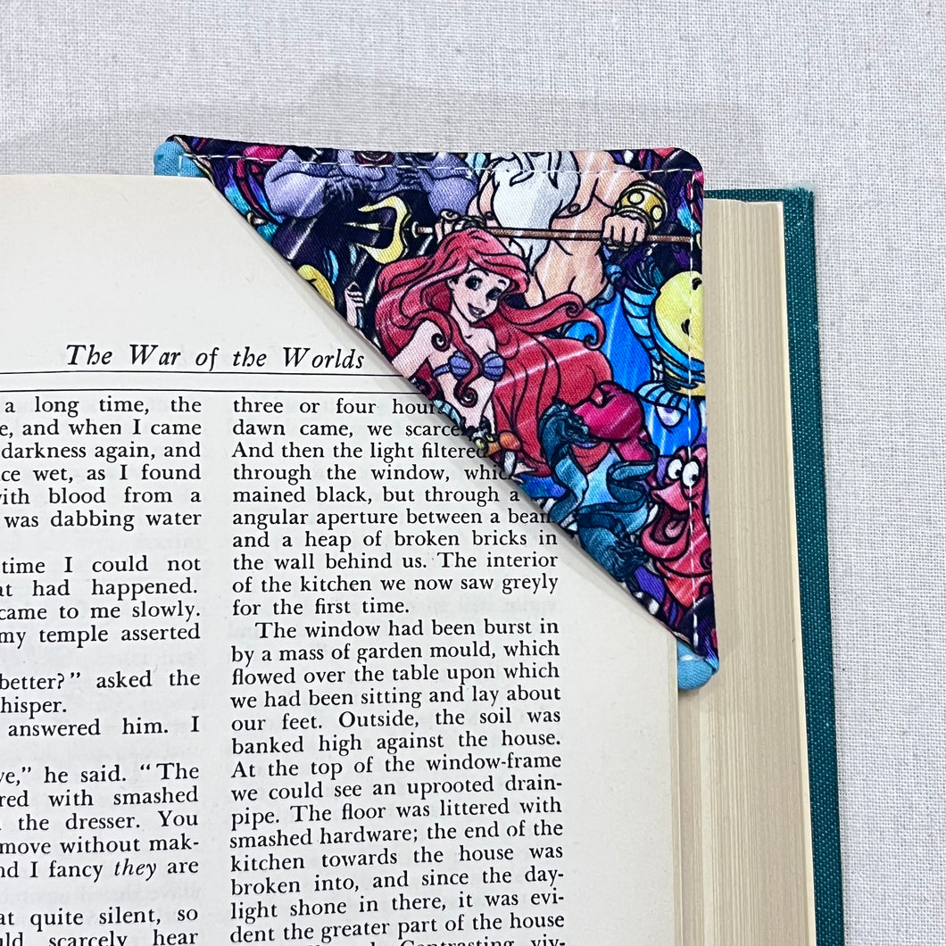 Sketchy Mermaid Corner Bookmark
