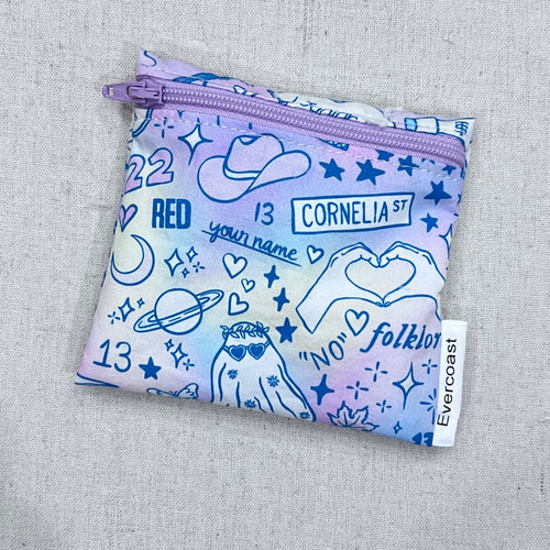 TS Pastel Reusable Mini Snack Bag
