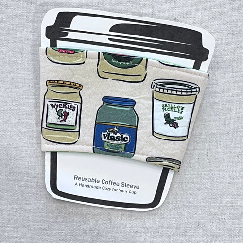 Pickle Jars Reusable Coffee Sleeve