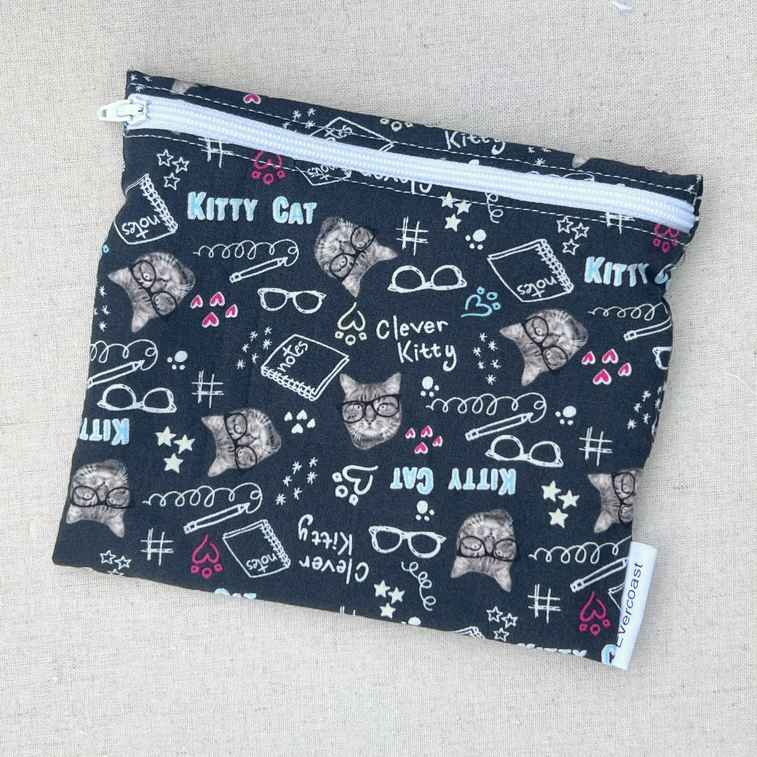 Geeky Cat Reusable Sandwich Bag