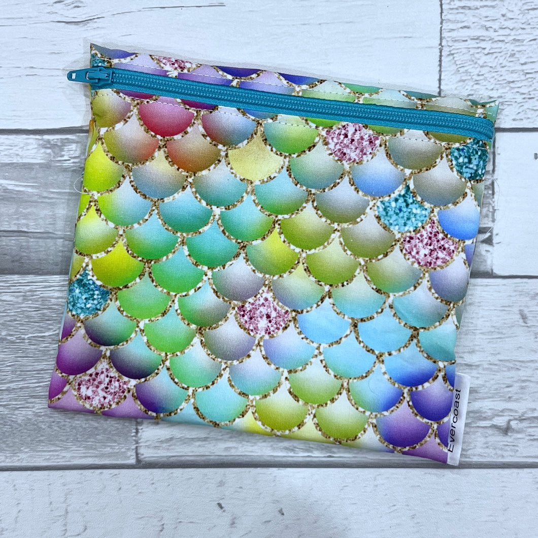 Bright Scales Reusable Sandwich Bag
