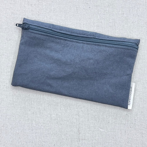 Slate Linen Reusable Snack Bag