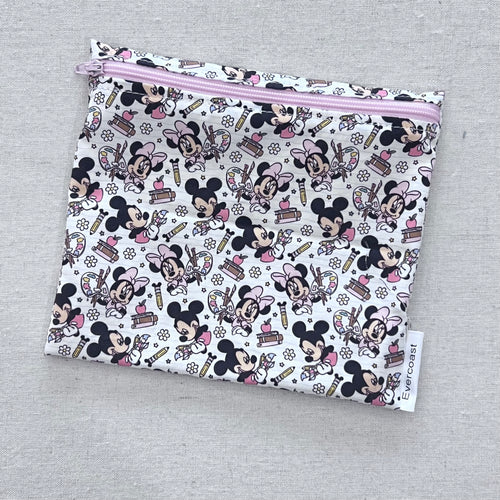 School Mouse Reusable Sandwich Bag