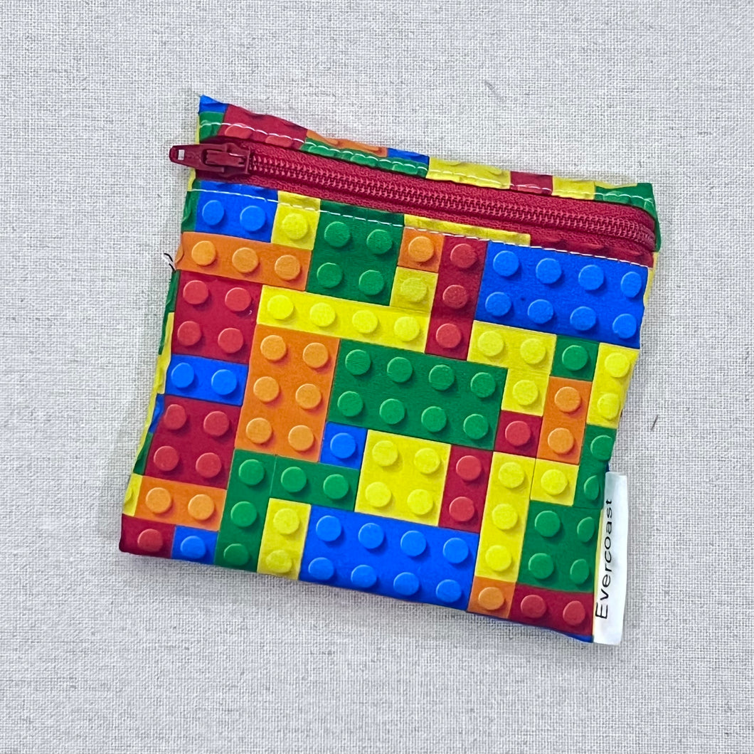 Building Blocks Reusable Mini Snack Bag
