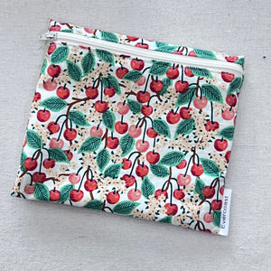 Cherry Blossom on Cream Reusable Sandwich Bag