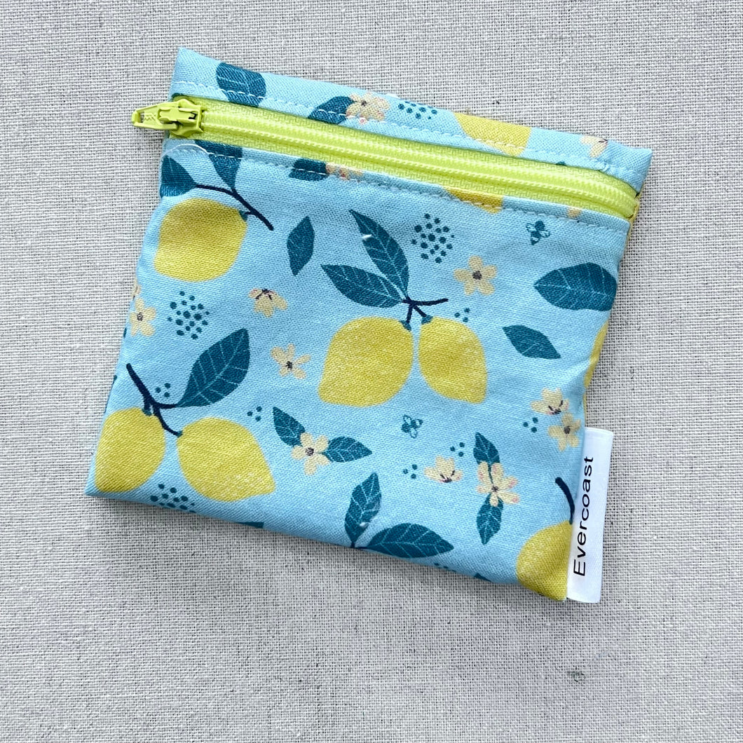 NB Lemons Reusable Mini Snack Bag