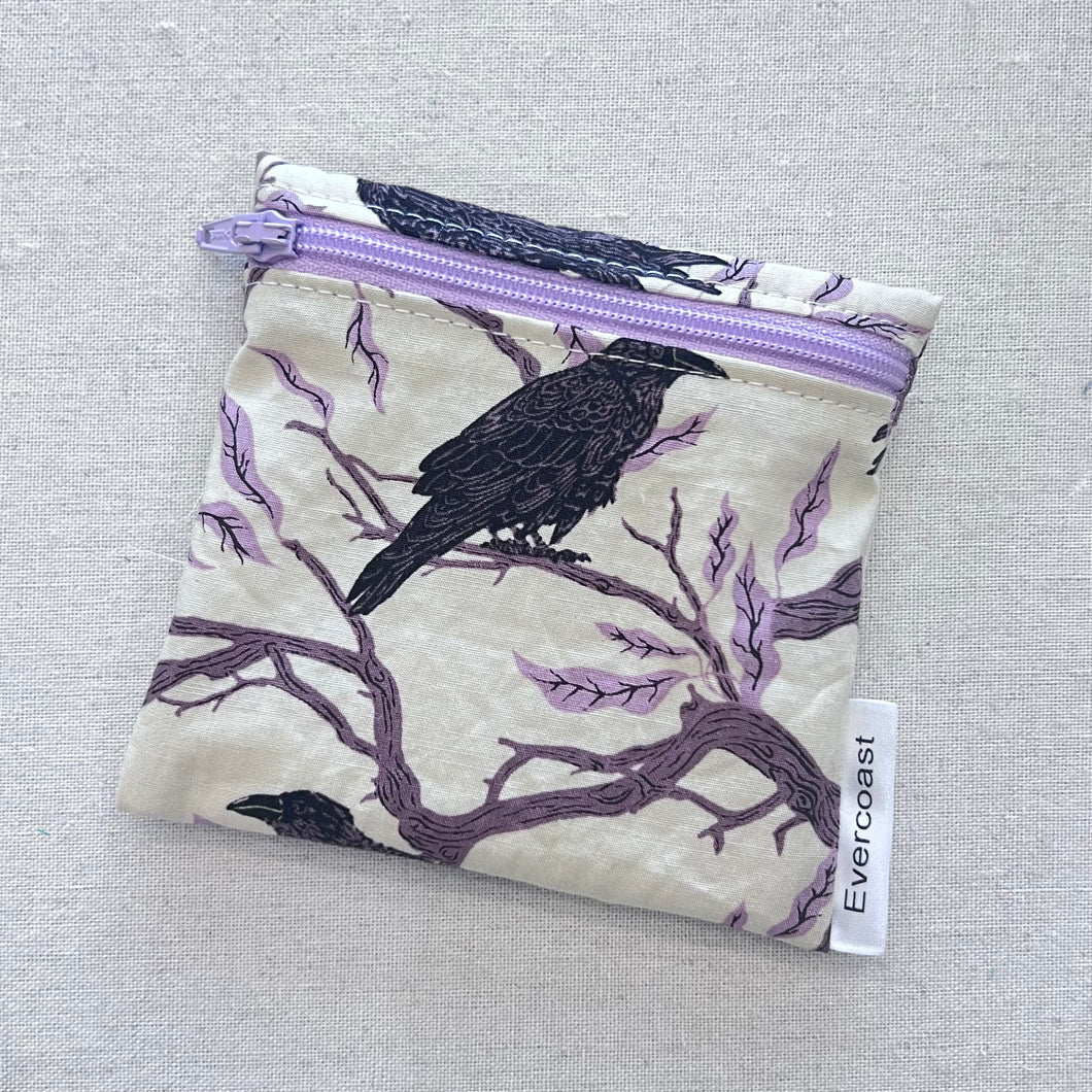 Twilight Ravens Reusable Mini Snack Bag