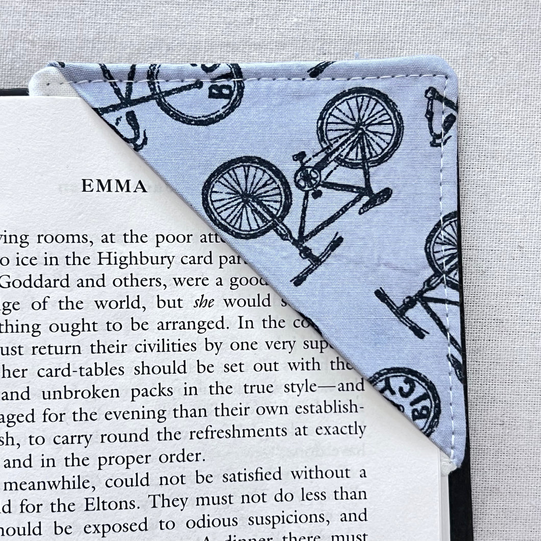 Bicycles on Grey Corner Bookmark