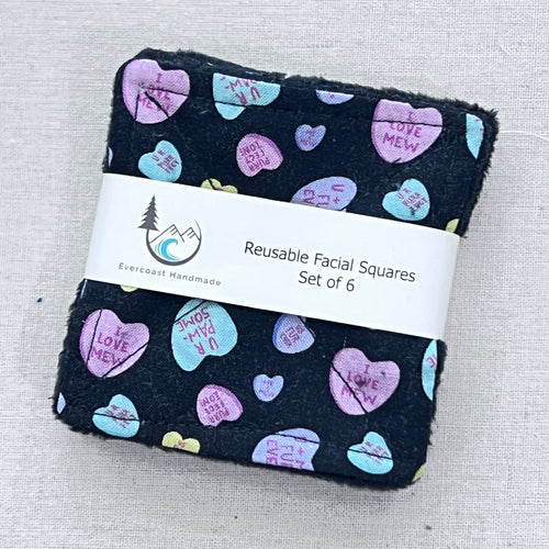 Pawsome Valentine Reusable Facial Squares