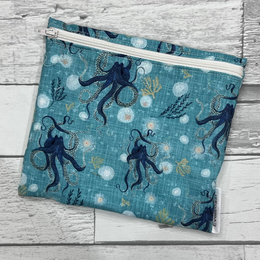 Watercolor Octopus Reusable Sandwich Bag