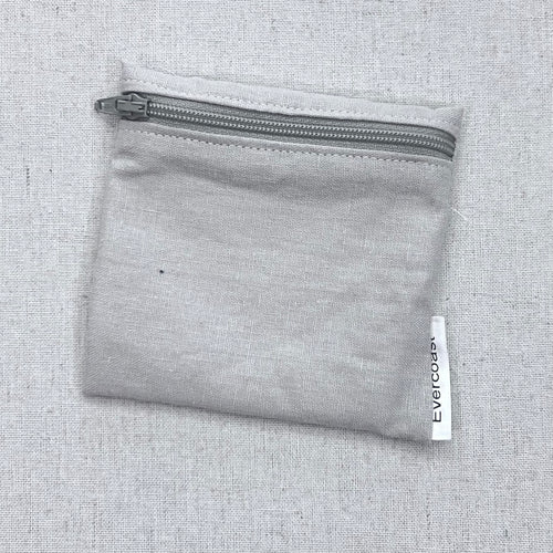 Champagne Linen Reusable Mini Snack Bag