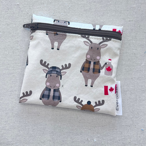 Canadian Moose Reusable Mini Snack Bag