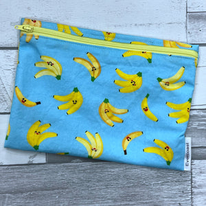 Smiling Bananas XL Bag/Makeup Bag