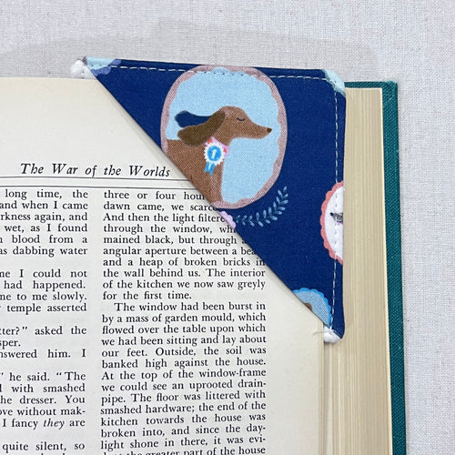 Dog Portrait Corner Bookmark