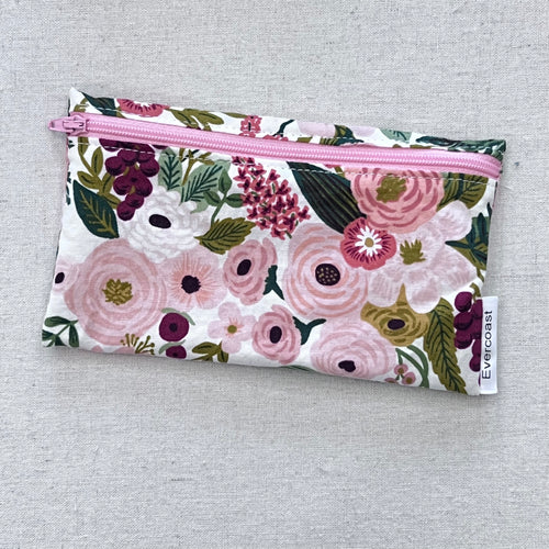 Garden Party on Rose Reusable Snack Bag