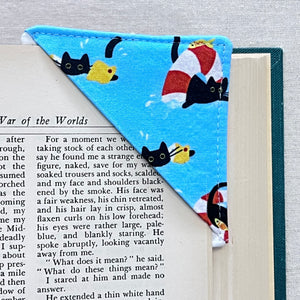 Swimming Cats Corner Bookmark