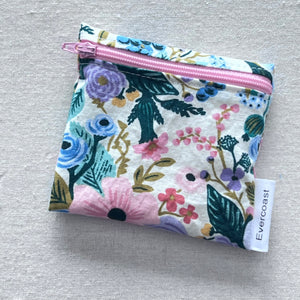 Garden Party on Cream Reusable Mini Snack Bag