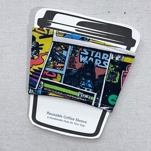 SW Comic Reusable Coffee Sleeve