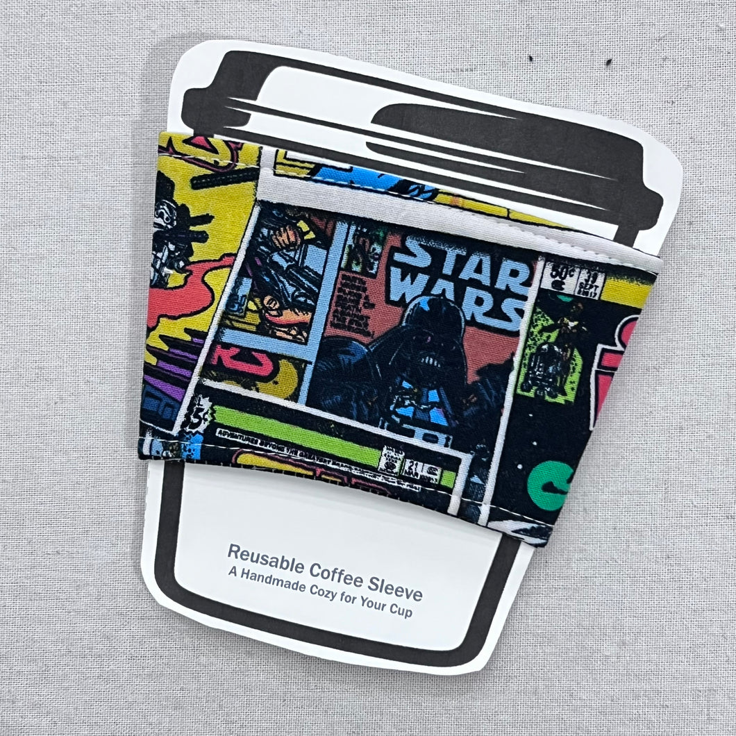 SW Comic Reusable Coffee Sleeve