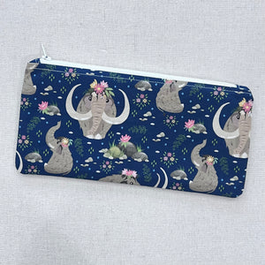 Flroal Mammoth Pencil Case