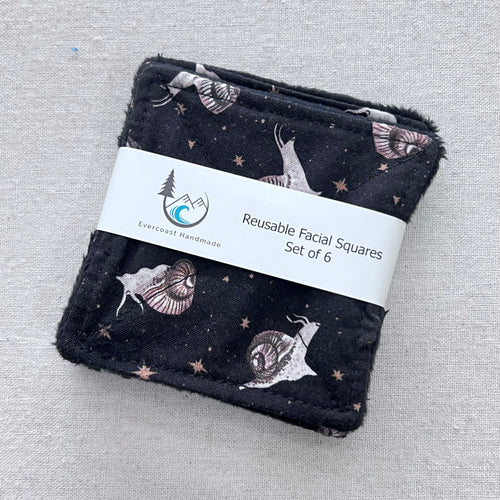 Celestial Snail Reusable Facial Squares