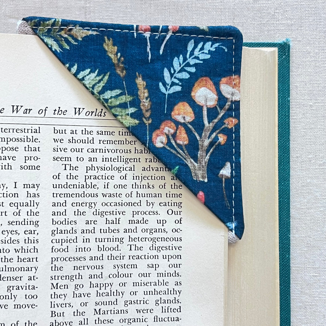 Fungi and Foliage Corner Bookmark