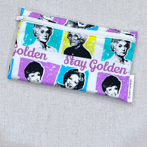 Stay Golden Reusable Snack Bag