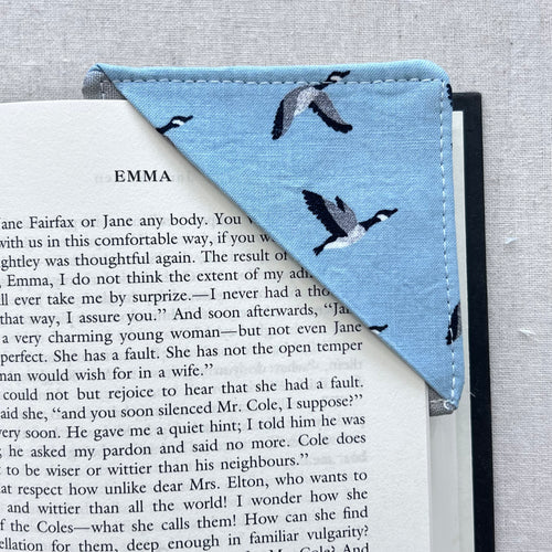 Canada Geese Corner Bookmark