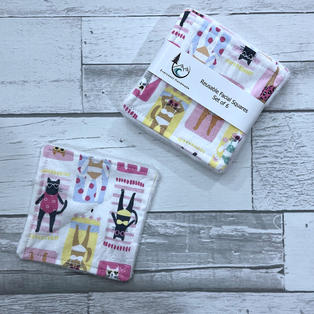 Meowmi Beach Reusable Facial Squares