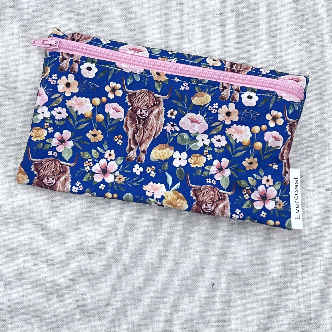 Highland Cows Reusable Snack Bag