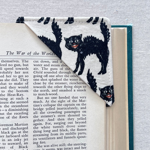 Spooky Cats Corner Bookmark