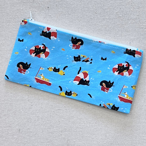 Swimming Cats Pencil Case