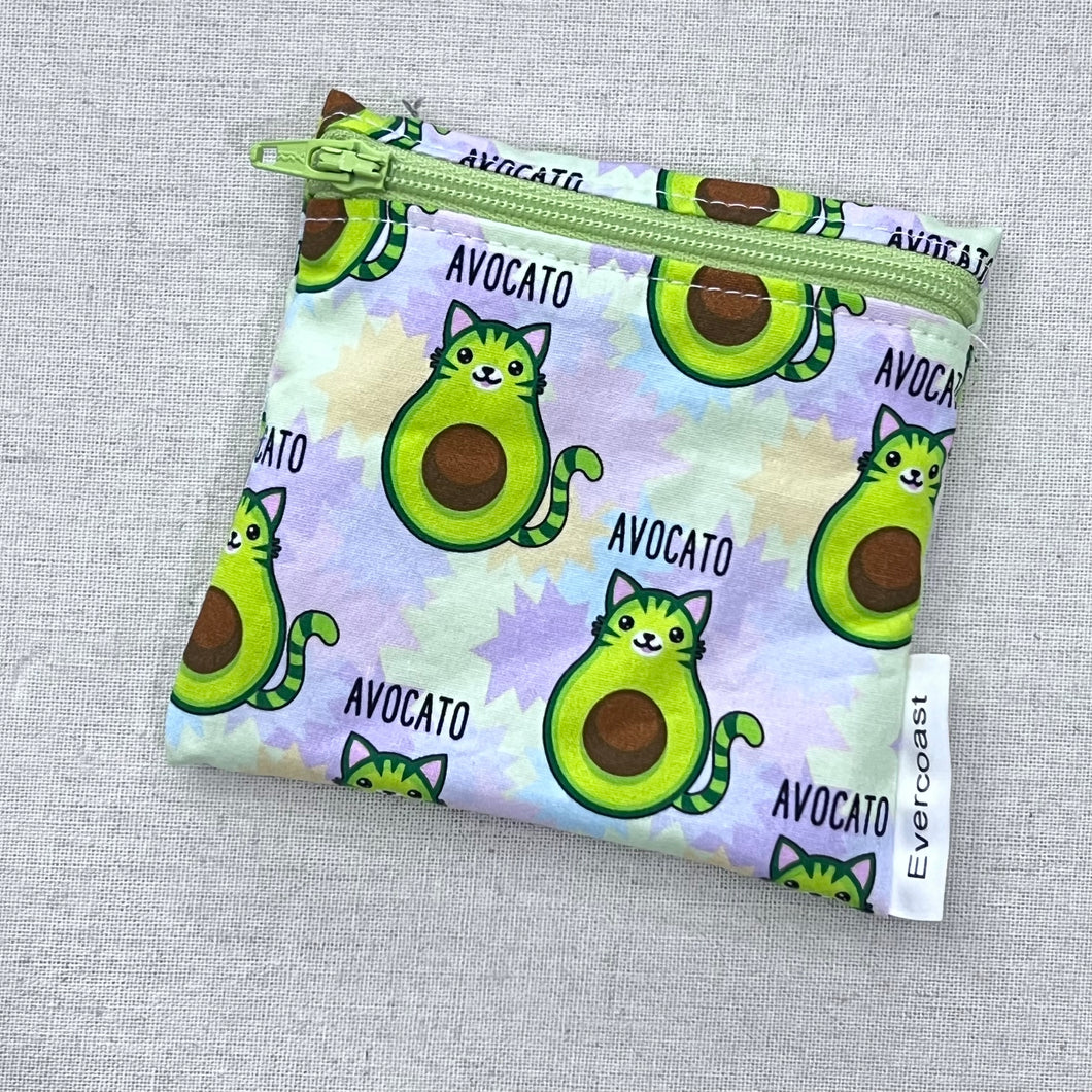 ‘Avocato’ Avocado Reusable Mini Snack Bag