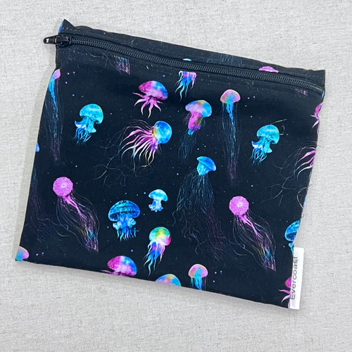 Neon Jellyfish Reusable Sandwich Bag
