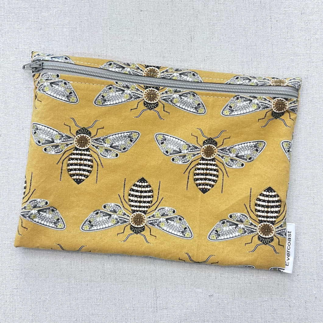 Bee Garden Bees on Mustard XL Bag/Multipurpose Bag