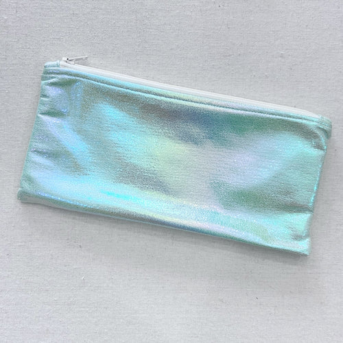 Metallic Green Pencil Case