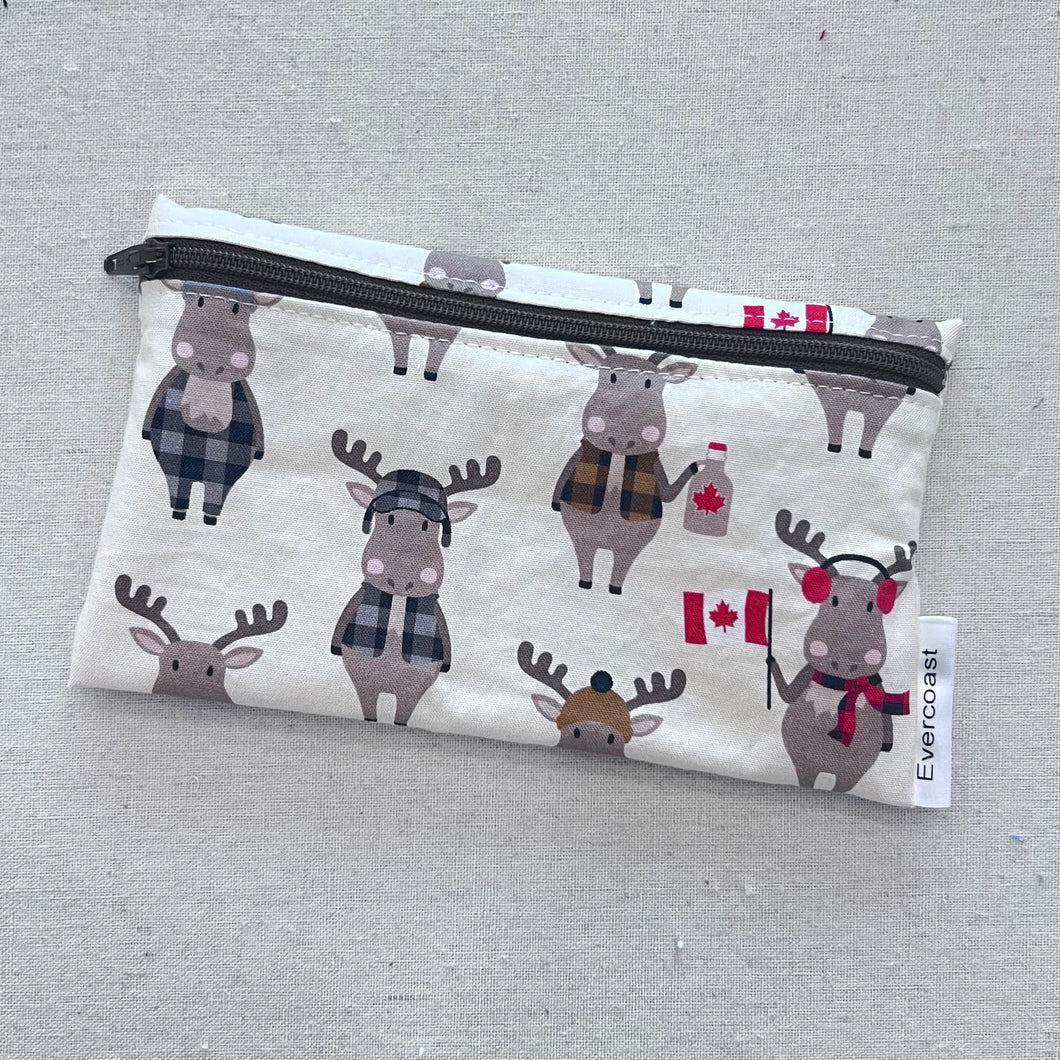 Canadian Moose Reusable Snack Bag