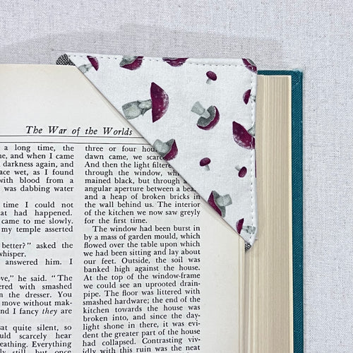 Red Mushroom Corner Bookmark