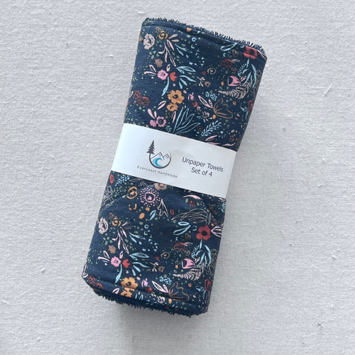 Foraged Floral Unpaper Towels - Set of 4