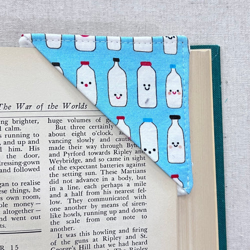 Smiling Milk Corner Bookmark