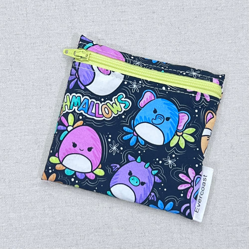 Squish Stuffies Reusable Mini Snack Bag